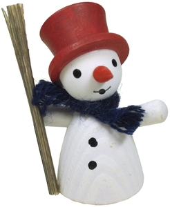 Dregeno Schneemann mit rotem Zylinder (Dregeno 195/111/3) Schneemann mit rotem Zylinder